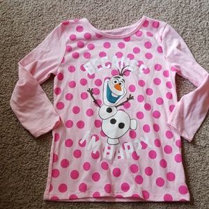 Girl's Olaf Tee